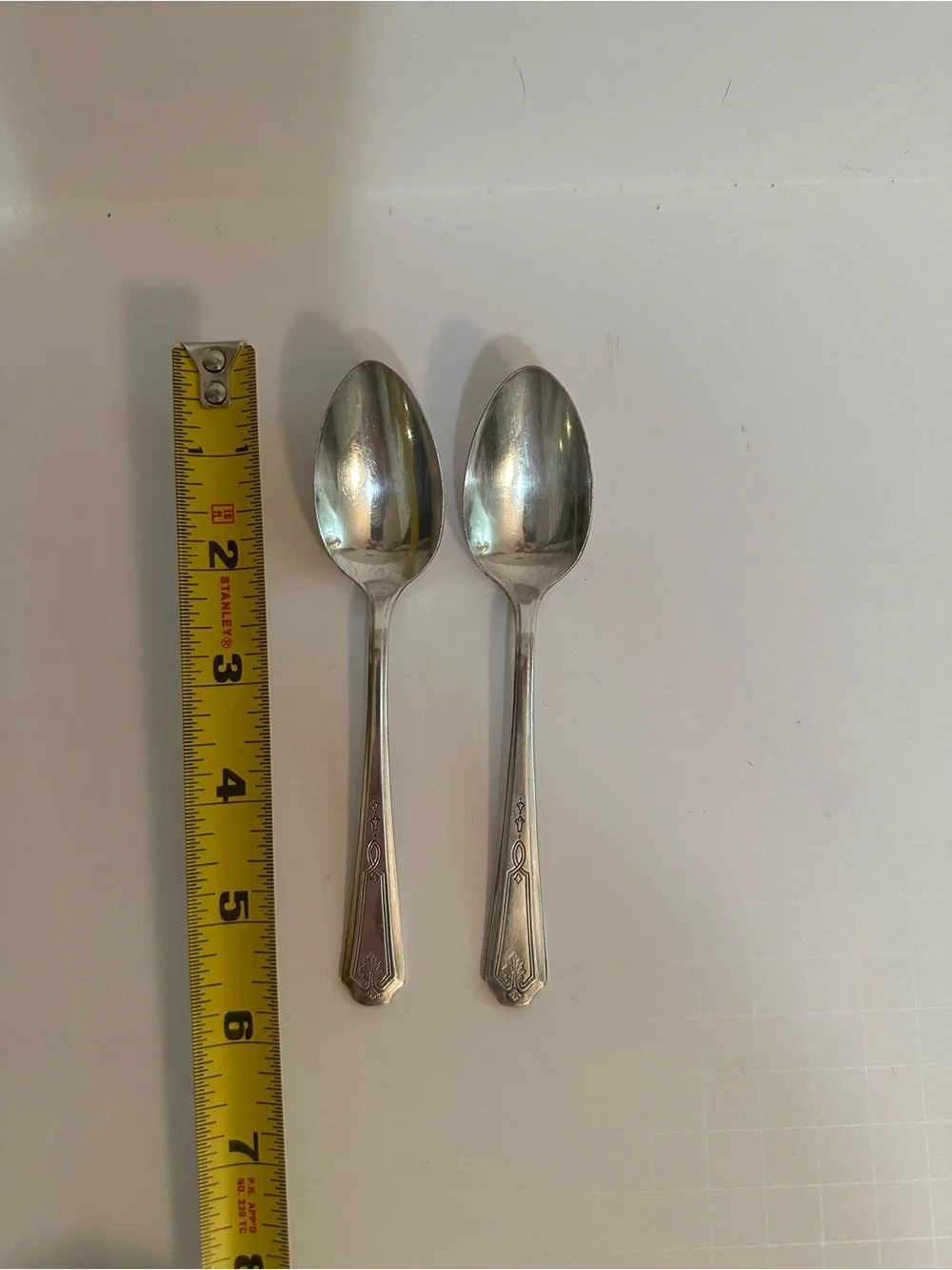 Vintage Fuller A.1 Silverplate Spoon 1920s Lot of 2